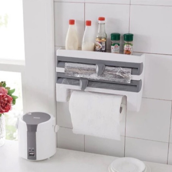 Kitchen cling film dispenser - Picture 2 of 4